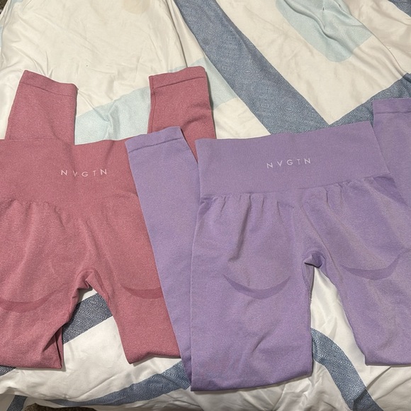 Already sold 

NVGTN Bundle of 2 contour seamless pastel leggings size M! - Picture 7 of 7
